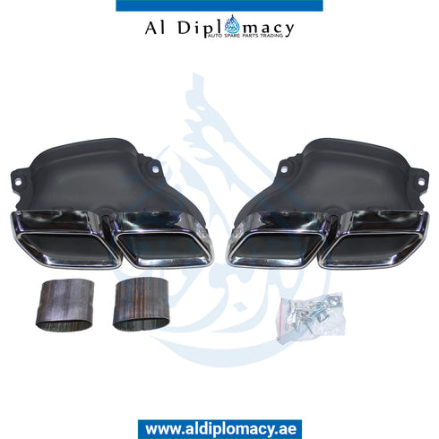 X166 GLS63 FOR GL BODYKIT 2012 TO 2018 COMPLETE. FRONT BUMPER, REAR BUMPER, HOOD, HEADLIGHT, STOPLIGHT, AND EXHAUST
